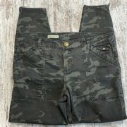 Kut From The Kloth Camouflage Ankle Skinny Jeans Size 12