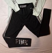 Victoria Secret grey bling yoga Med