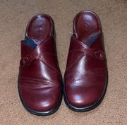 burgundy 6M loafers