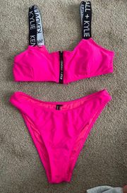 Kendall & Kylie Pink bikini