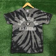 NFL Franchise Las Vegas Raiders Tie Dye T-Shirt Size Small 