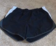 Nike Athletic Shorts Black And Gray Color