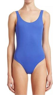 Onia Solid Kelly One‎ Piece Lined Swimsuit SZ Small NWT. Blue A0047