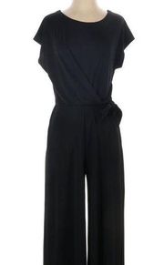 Banana Republic Boatneck Jumpsuit size small black