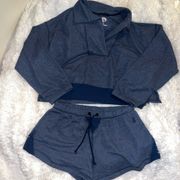 Free People Like New  Movement Lounge Set Size Large “Shore Weekend Set”