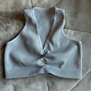 Grey  crop top or bra