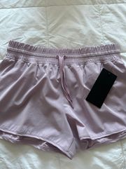 Purple Running Shorts