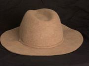 J Crew (Factory) heathered tan wool felt hat