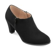 Journee Collection Sanzi Women's Ankle Boots in Black Size: 7.5W MSRP $90 NWT