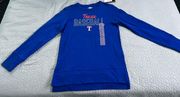 MLB Texas Rangers baseball pullover sweater Fleece long sleeve sweatshirt