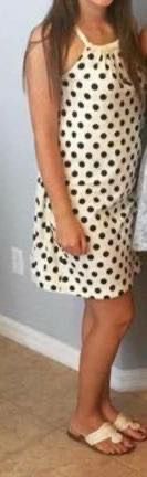 polka dot dress