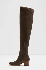 ALDO  Ralla stretch over the knee boot khaki