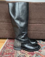 Easelestino Tall Leather Boots