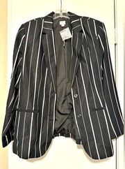 Like new A new day black pinstripe blazer size 16