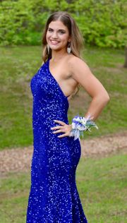 Royal Blue  Prom Dress