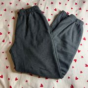 charcoal grey rosa sweatpants