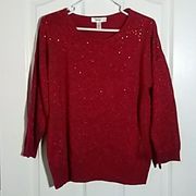 Dress Barn Ladies'  Sparkly Sweater (Petite xl)