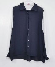 Vince Camuto Colorblock Button Down Shirts