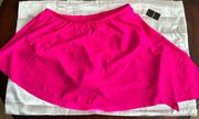 NWT  High Rise Mid Length Side Tie Swim Skirt With Brief- Size 2x