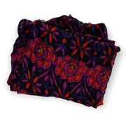 Loft Rose printed abstract scarf