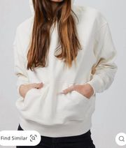 WeWoreWhat Oversized Off White Hoodie