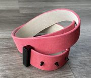*ADD ON ITEM* WHBM Pink Suede Women’s Belt Size Small