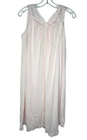 Vintage Shadow Line Nylon Nightgown