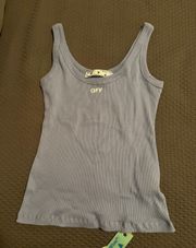 Off White Tank Top