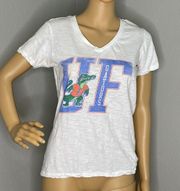 Apparel UF Gators White Lightweight Tshirt Size Large