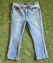 Judy Blue Skinny Fit Capri Size 15 Denim Jeans 32