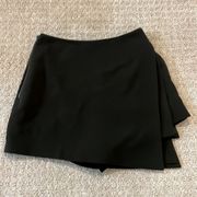 Revolve C/MEO Collective Black Lined Mini Skort