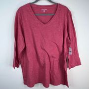 Laura Scott V Neck Tee