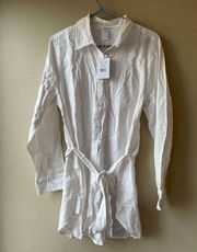 Andie the Corvo Button Up in Coconut Size Large NWT