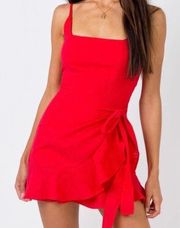 Love Lane Mini Dress Red