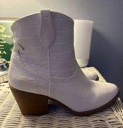 White Cowboy Boots