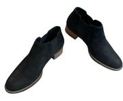 Paul Green Black Suede Chelsea Boot, Sz UK 4 / US 6.5 (runs big)