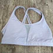 Gap Fit Lavender Cross Back Sports Bra