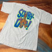 Vintage 90s Scooby-Doo front and back graphic tee shirt large made in the USA