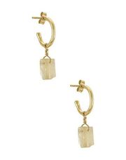 REVOLVE Arms Of Eve Carmen Hoop Earrings Citron Women's Size OS