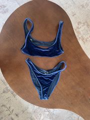 Swim Blue Velvet Bikini