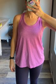 Size Medium Fuchsia Racerback Tank Top