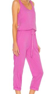 Pink Theo Tank Jumpsuit Size Xsmall