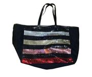 Victoria's Secret  multicolor sequin tote