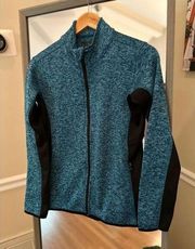Marc New York Ladies' Full Zip Fleece Jacket Teal Size Small