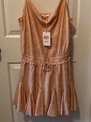 BNWT Entro Flowy Peach Romoer