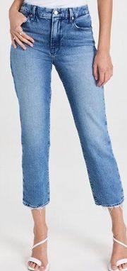 NEW NWT  Good Icon Cropped Jeans In Indigo260