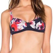 Kate Spade Colombe D’Or Abstract Bralette Bikini Top NWT Size S