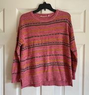 Soft Soundings Size medium retro vintage pink size medium chunky sweater