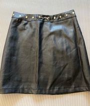 Forever 21 Leather Skirt