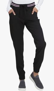 HeartSoul Break on Through Black scrub joggers